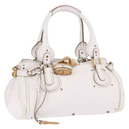Chloe Paddington Lock Leather Medium