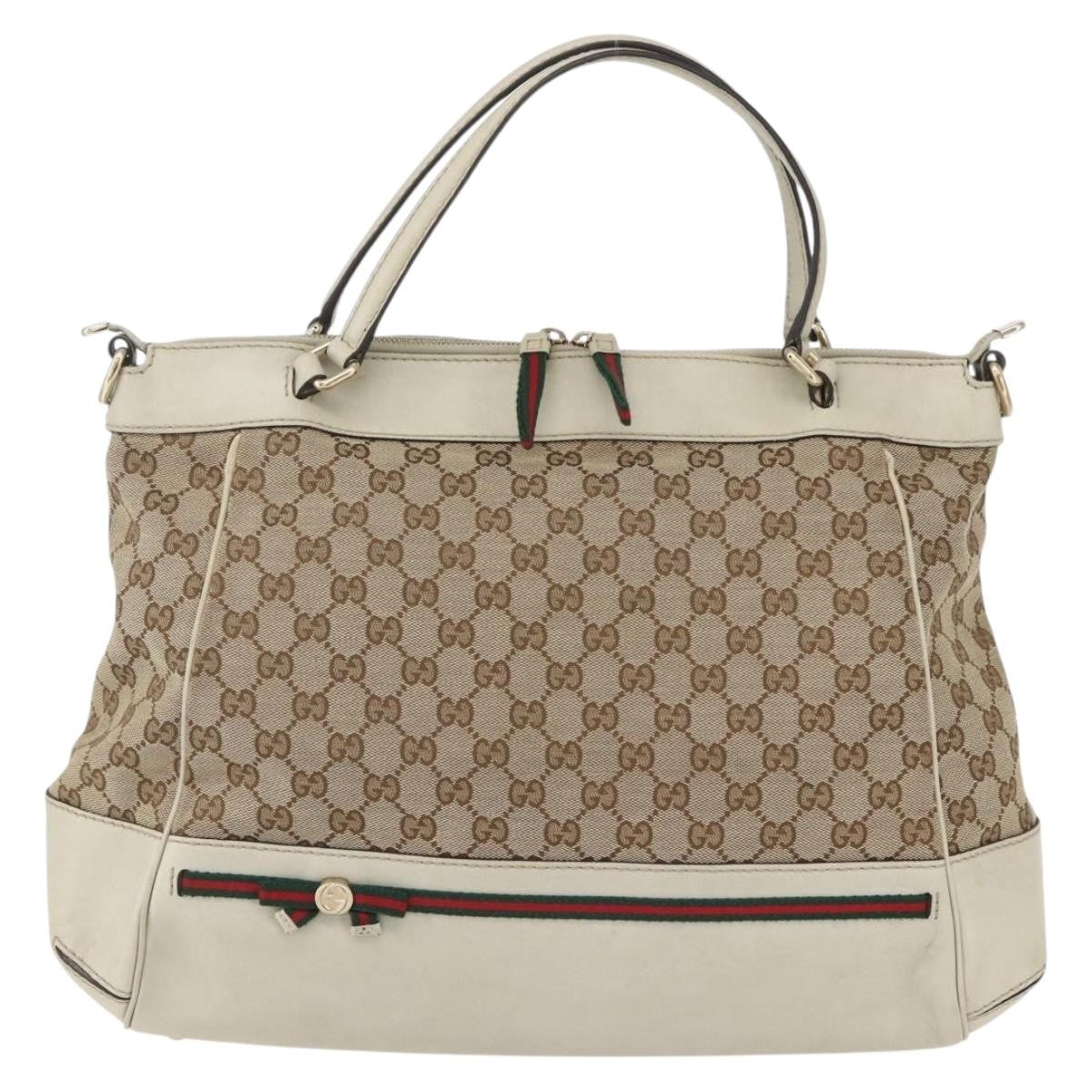Gucci Mayfair Convertible Tote GG Canvas Small