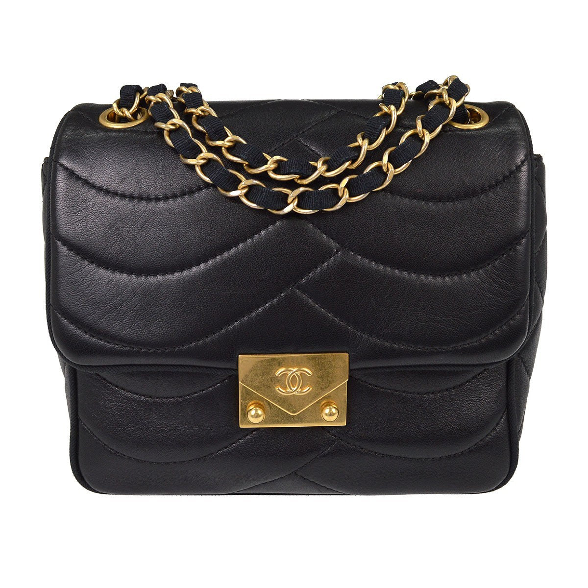 Chanel Pagoda Flap Quilted Lambskin Small