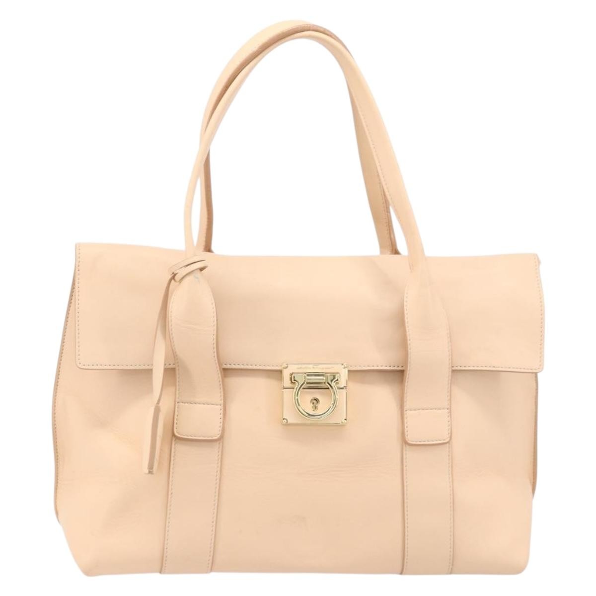 Salvatore Ferragamo Sookie Satchel Leather Medium