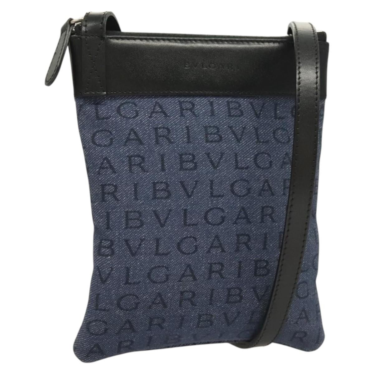 Bvlgari Logomania Canvas with Leather Product Image