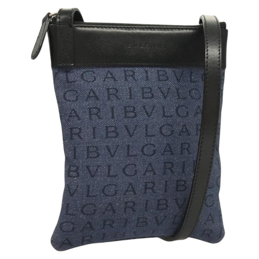 Bvlgari Logomania Canvas with Leather Product Image