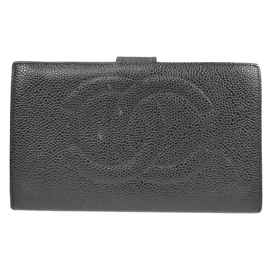 Chanel Timeless CC French Wallet Caviar Long