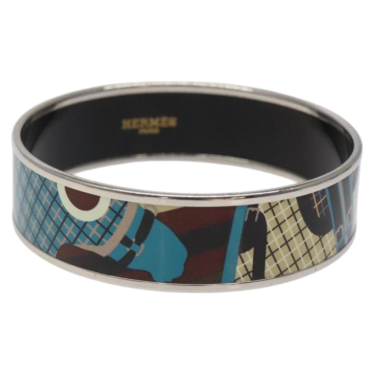 Hermes Caleche Bangle Enamel Wide