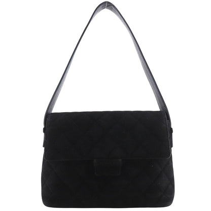 Chanel Vintage Flap Quilted Suede Medium