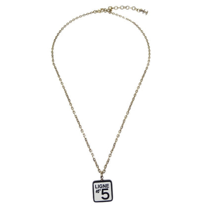 Chanel CC No.5 Pendant Metal Product Image