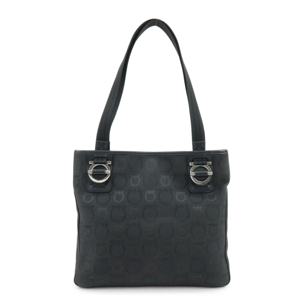 Salvatore Ferragamo Gancini Tote Canvas Product Image