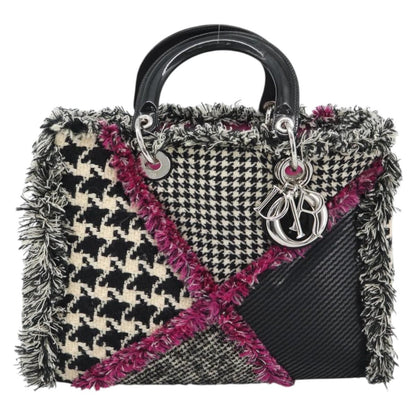Christian Dior Diorissimo Patchwork Tweed Large