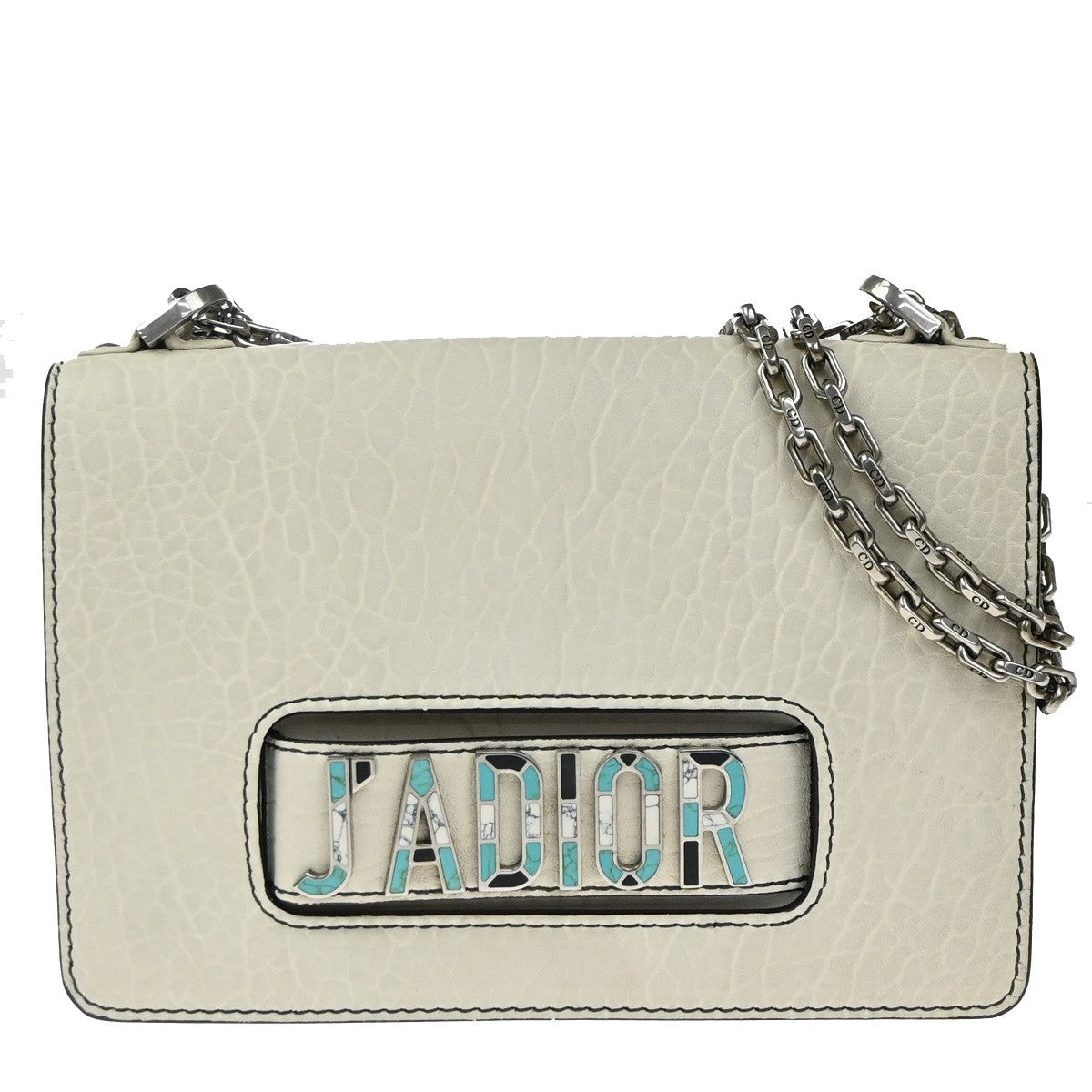 Christian Dior J'Adior Flap Bag Canyon Grained Lambskin with Mosaic Detail Medium