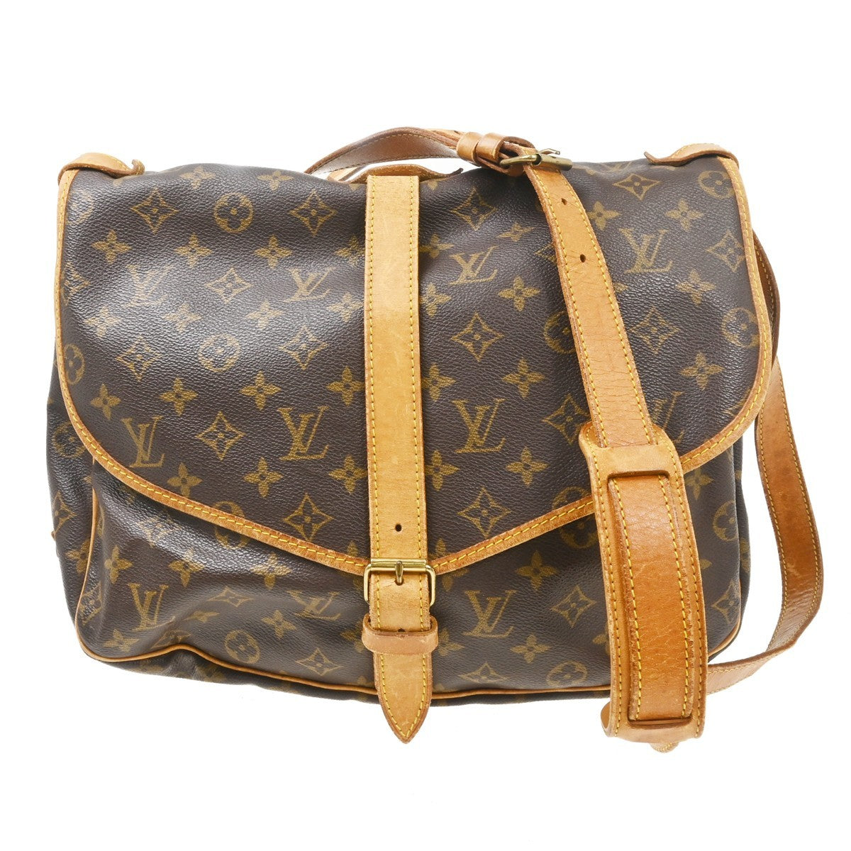 Louis Vuitton Saumur Monogram Canvas 35