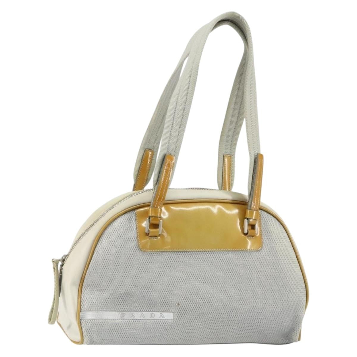 Prada Vintage Zip Handbag Tessuto Product Image