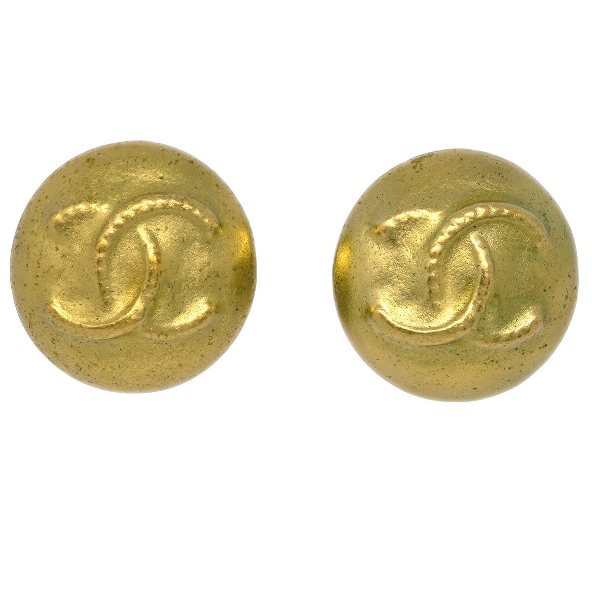Chanel CC Button Clip-On Metal Product Image