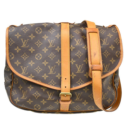 Louis Vuitton Saumur Monogram Canvas 35