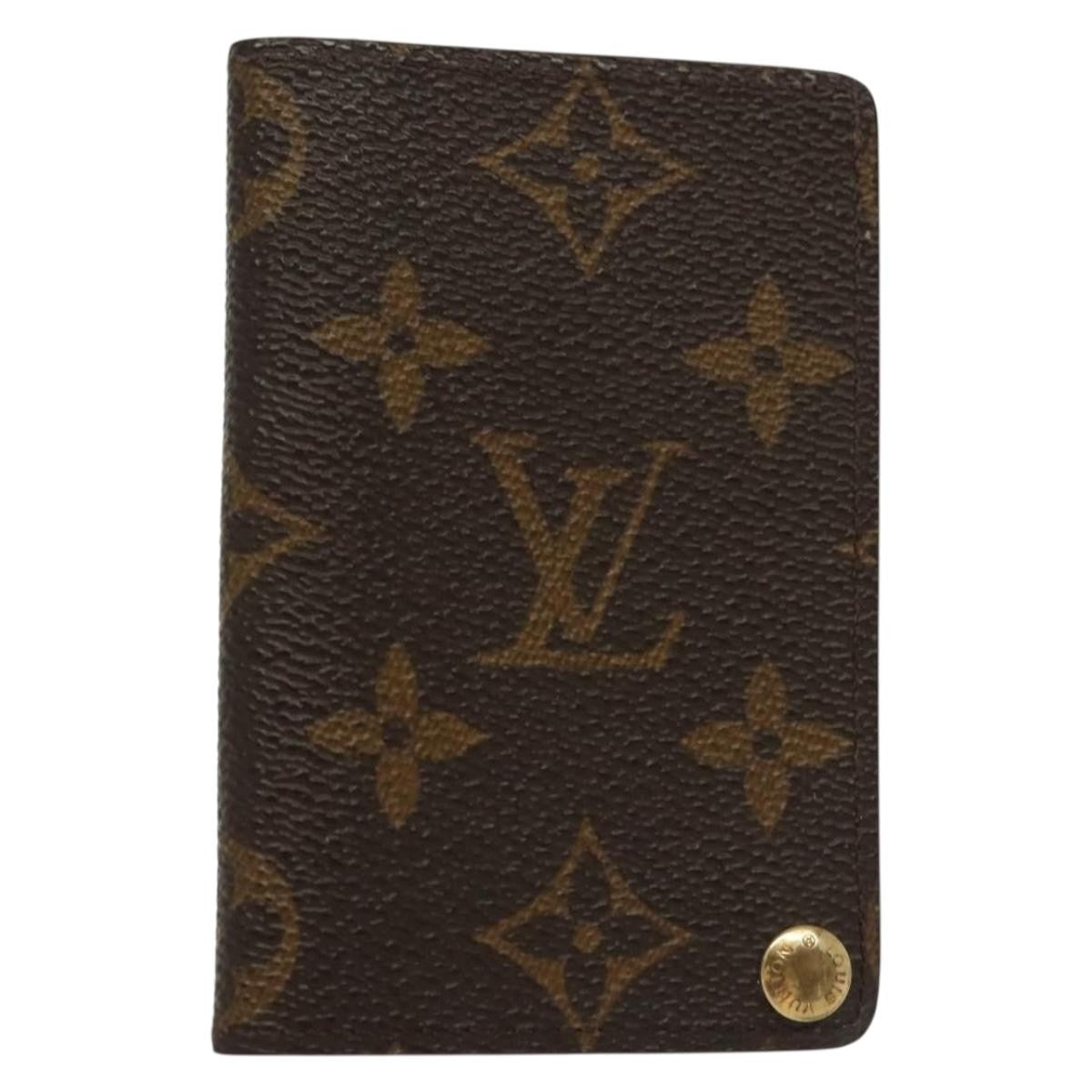 Louis Vuitton Porte Cartes Pression Card Case Monogram Canvas Product Image