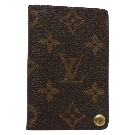 Louis Vuitton Porte Cartes Pression Card Case Monogram Canvas Product Image