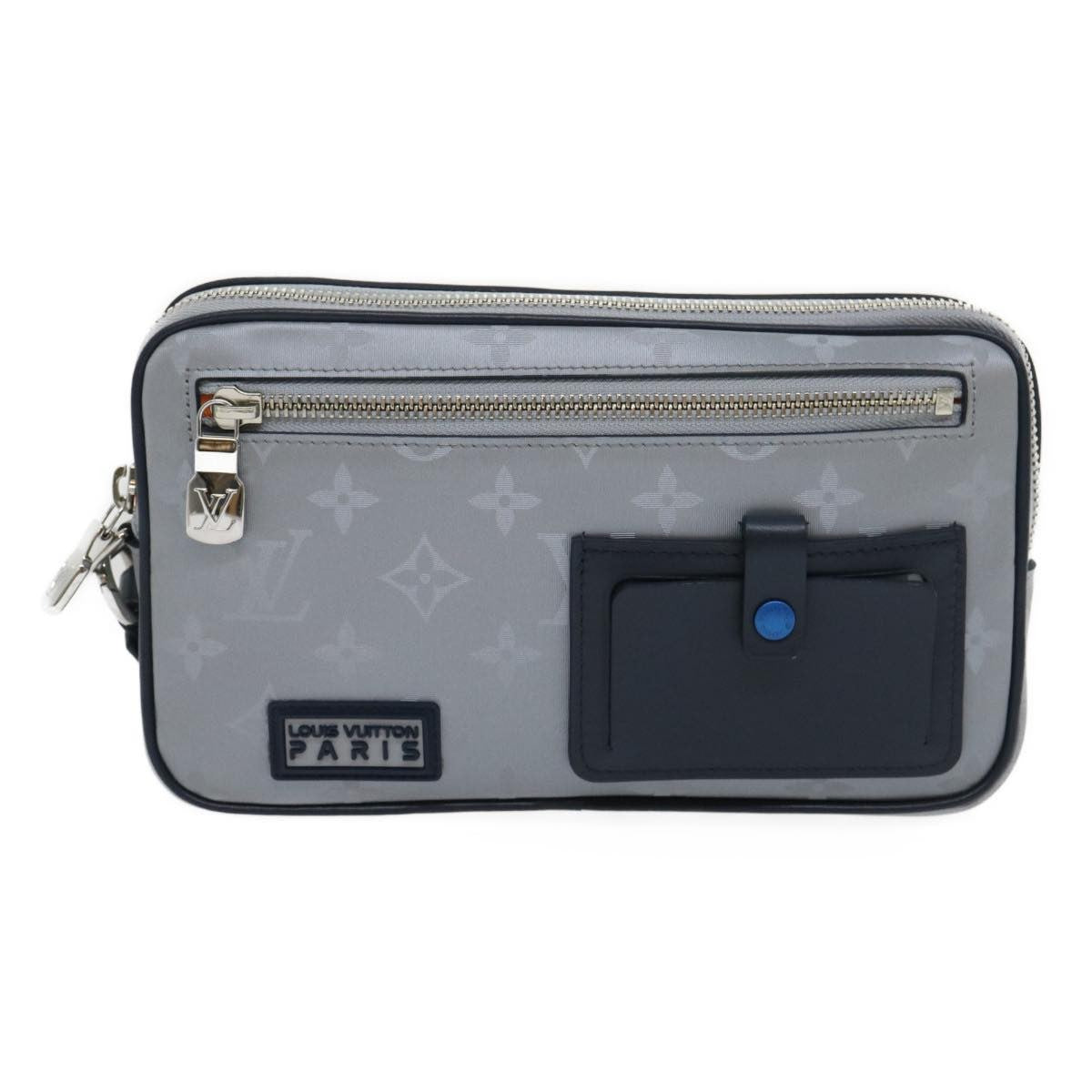 Louis Vuitton Alpha Clutch Limited Edition Monogram Satellite Canvas Product Image
