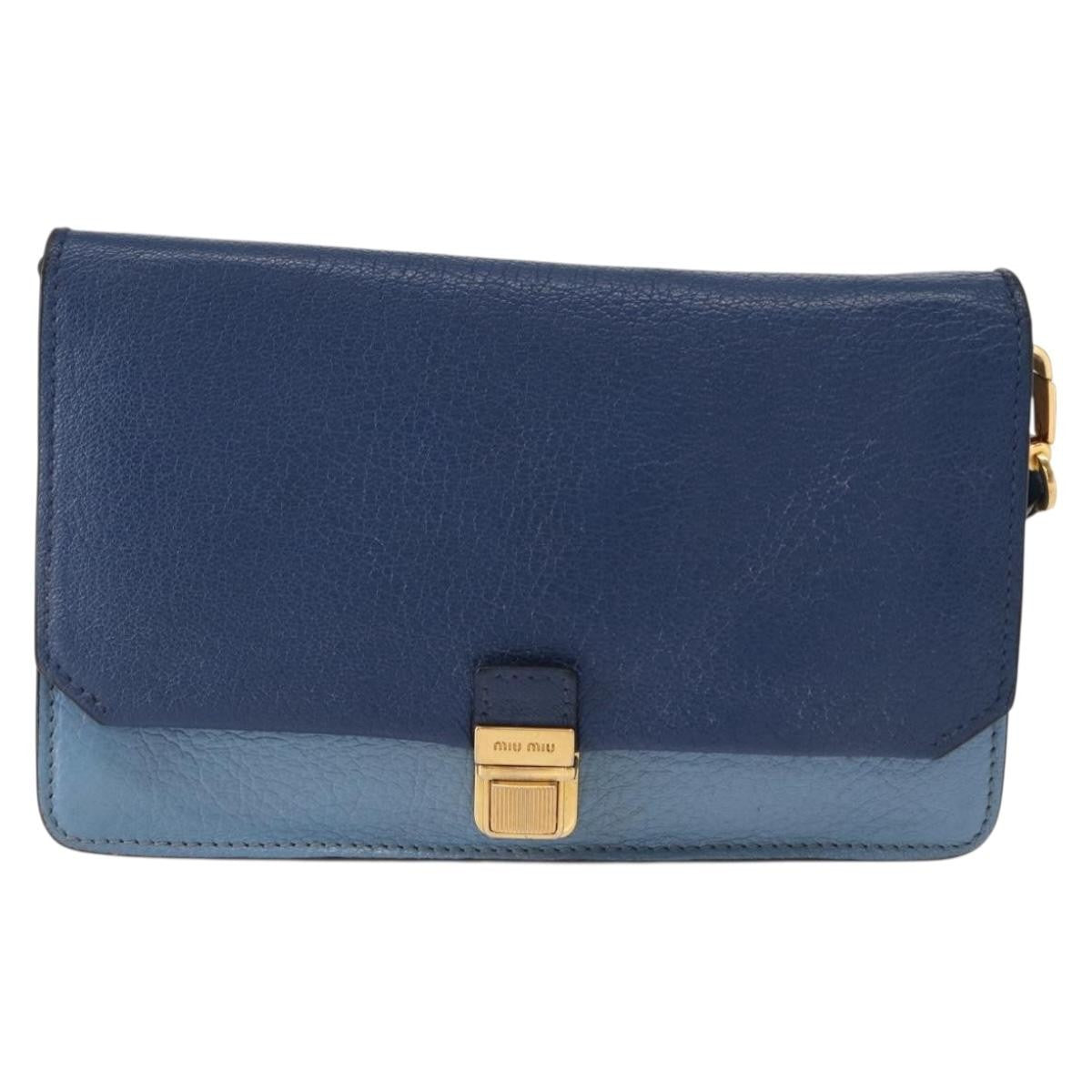 Miu Miu Shoulder Bag Leather Product Image