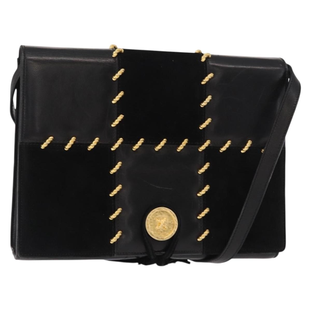 Salvatore Ferragamo Gancini Shoulder Bag Suede Product Image