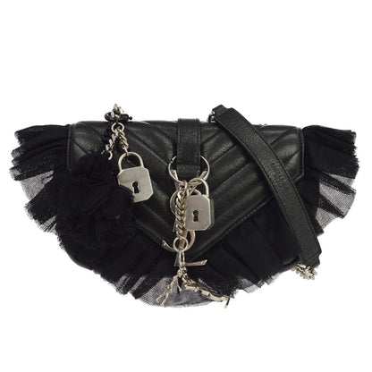 Saint Laurent Loulou Puffer Leather & Tulle Product Image