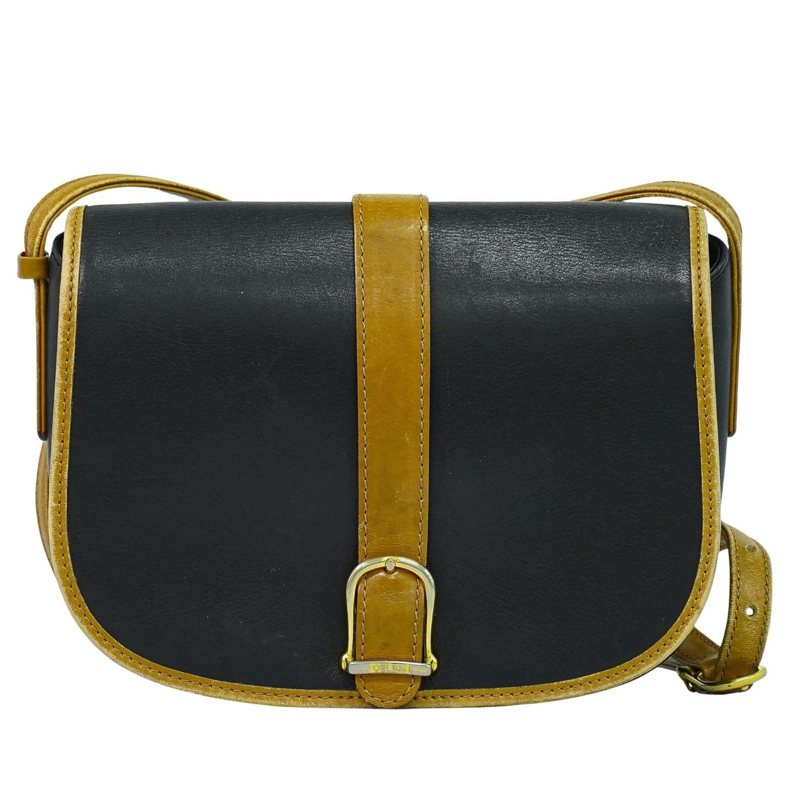 Celine Vintage Shoulder Bag Leather Product Image