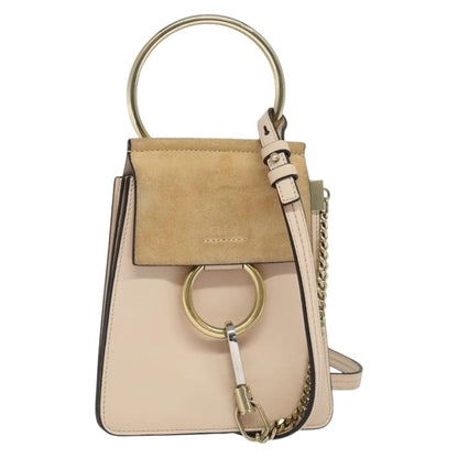 Chloe Faye Crossbody Leather and Suede Medium