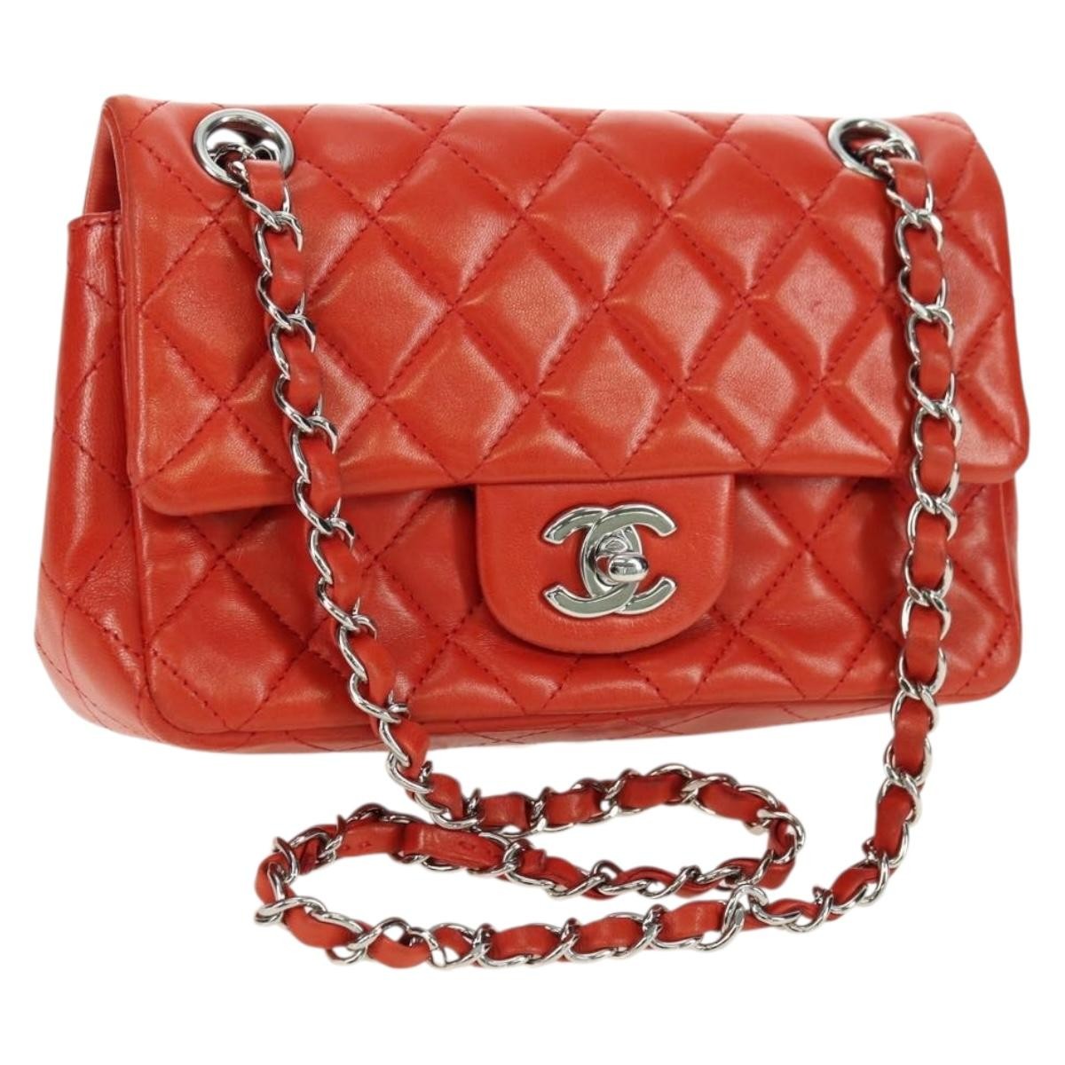 Chanel Flap Shoulder Bag Leather Product Image