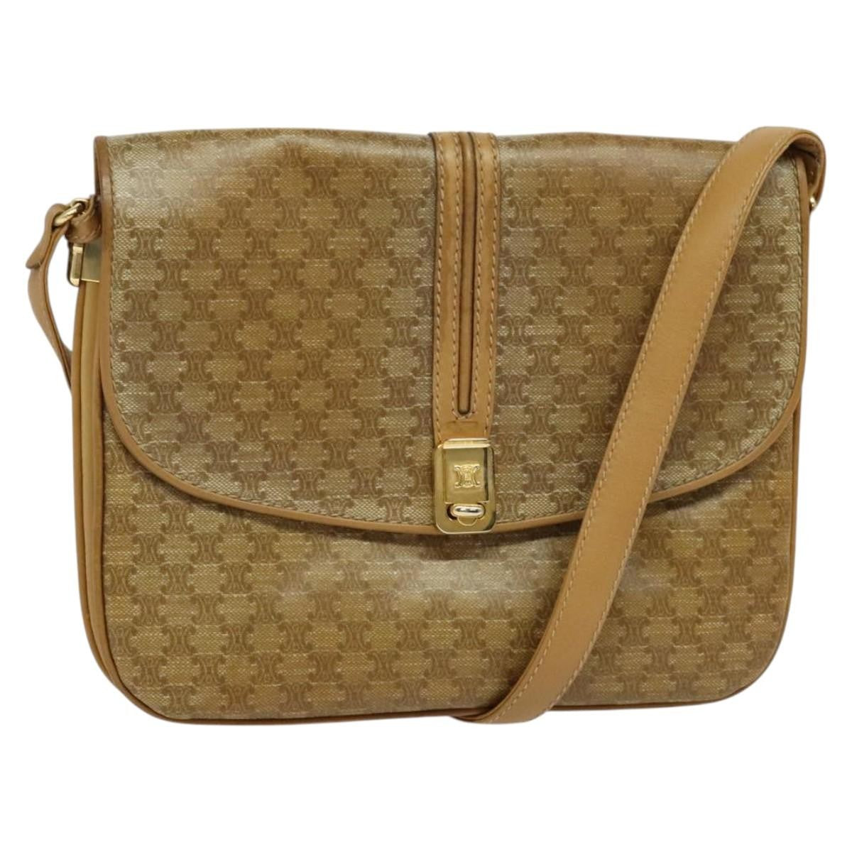 Celine Vintage Macadam Canvas and Leather Product Image