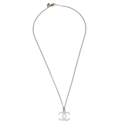 Chanel Vintage CC Pendant Long Necklace Metal Product Image