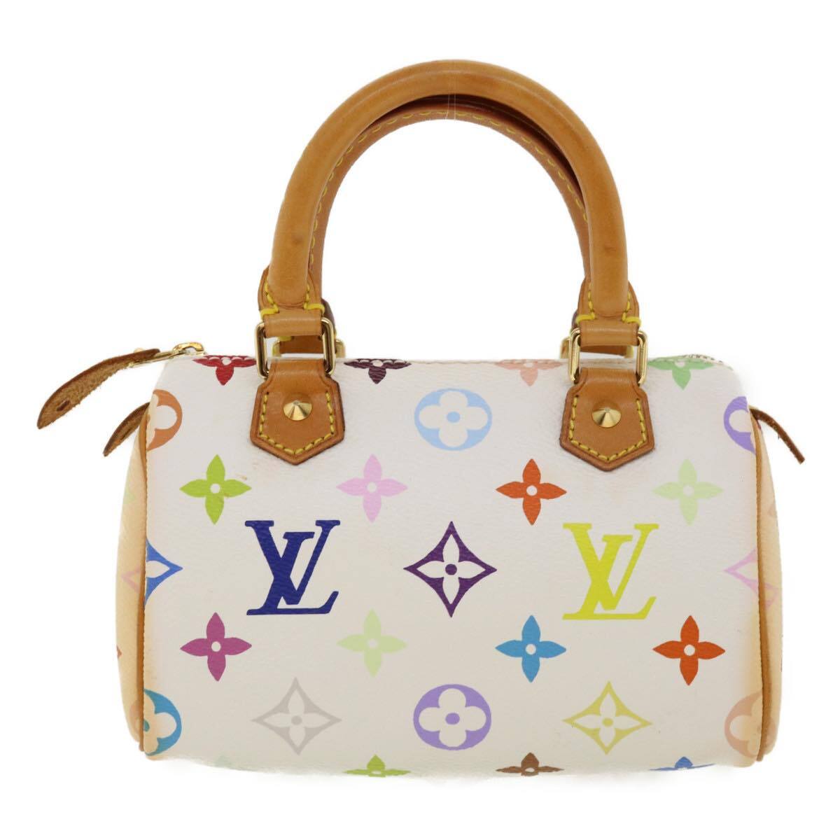 Louis Vuitton Speedy Mini HL Handbag Monogram Multicolor Product Image