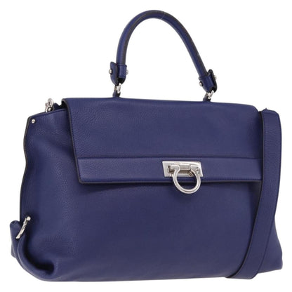 Salvatore Ferragamo Sofia Satchel Leather Medium