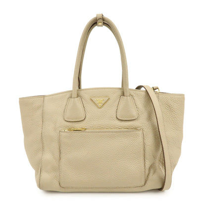 Prada Front Pocket Wing Convertible Vitello Daino Product Image