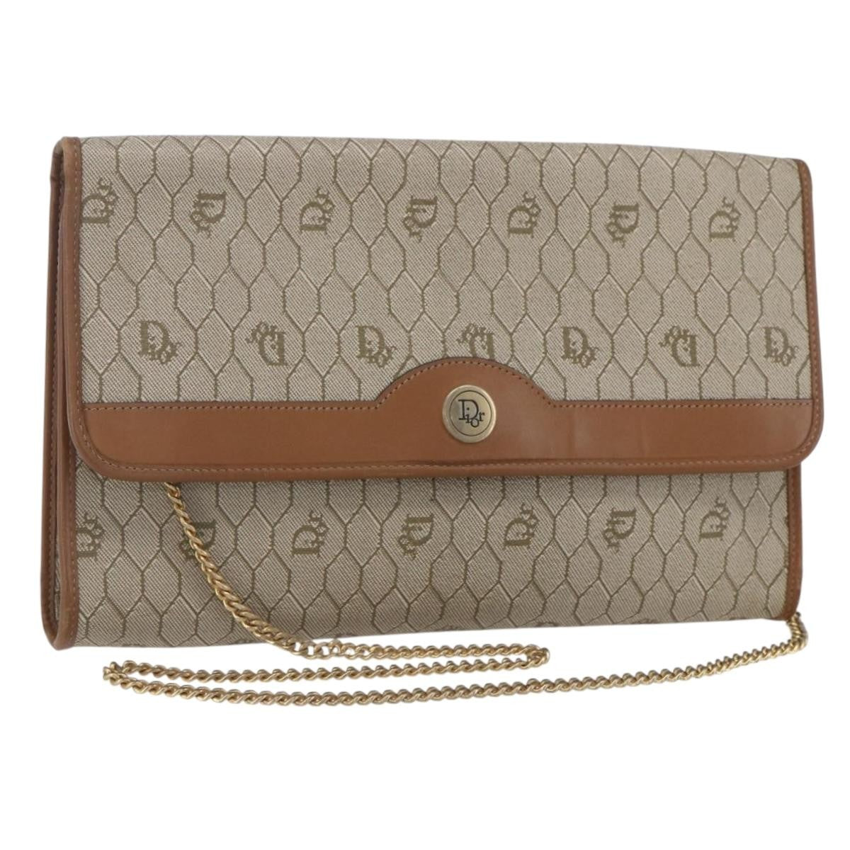 Christian Dior Vintage Honeycomb chain Canvas Product Image