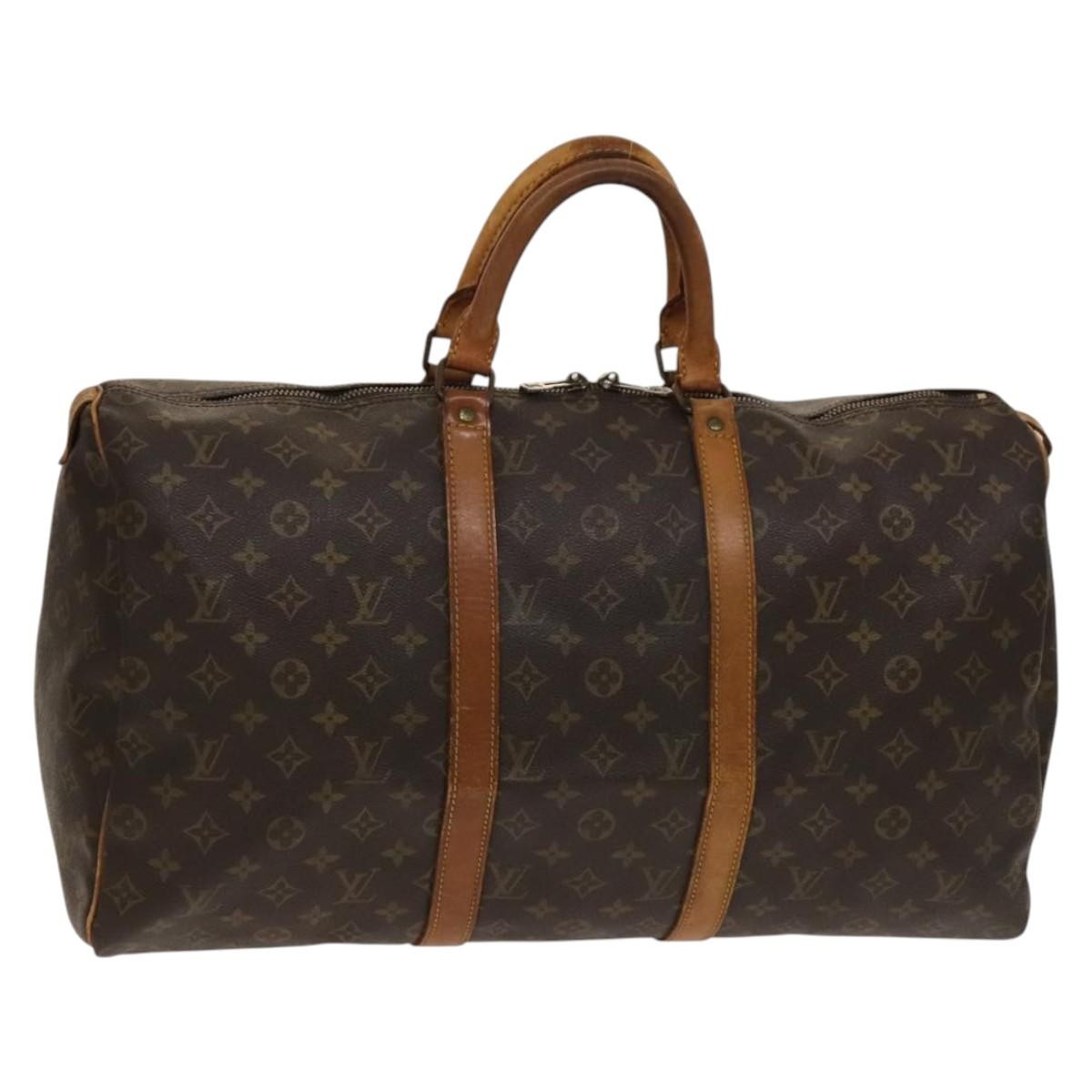 Louis Vuitton Keepall Bag Monogram Canvas 50
