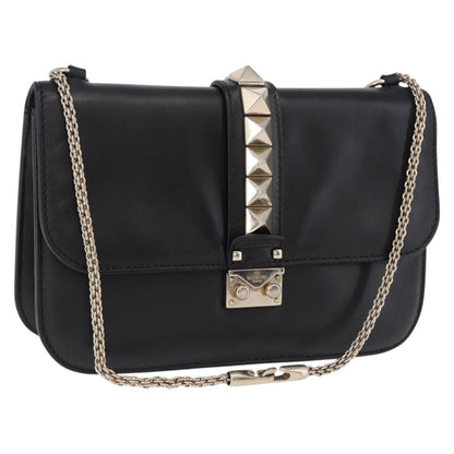 Valentino Garavani Glam Lock Leather Medium