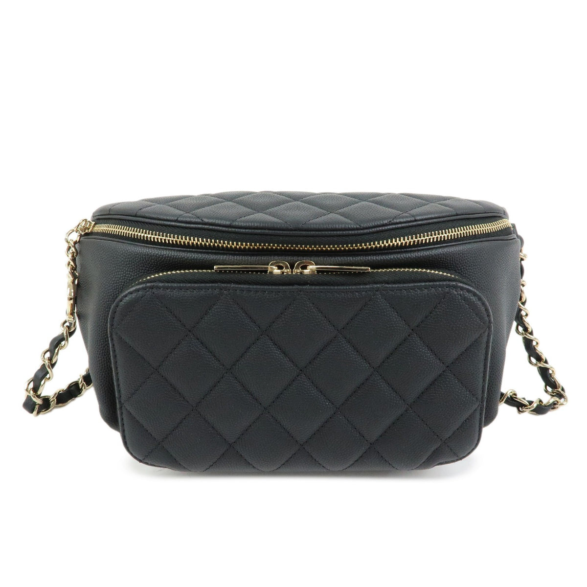 Chanel Business Affinity Waist Quilted Caviar Medium