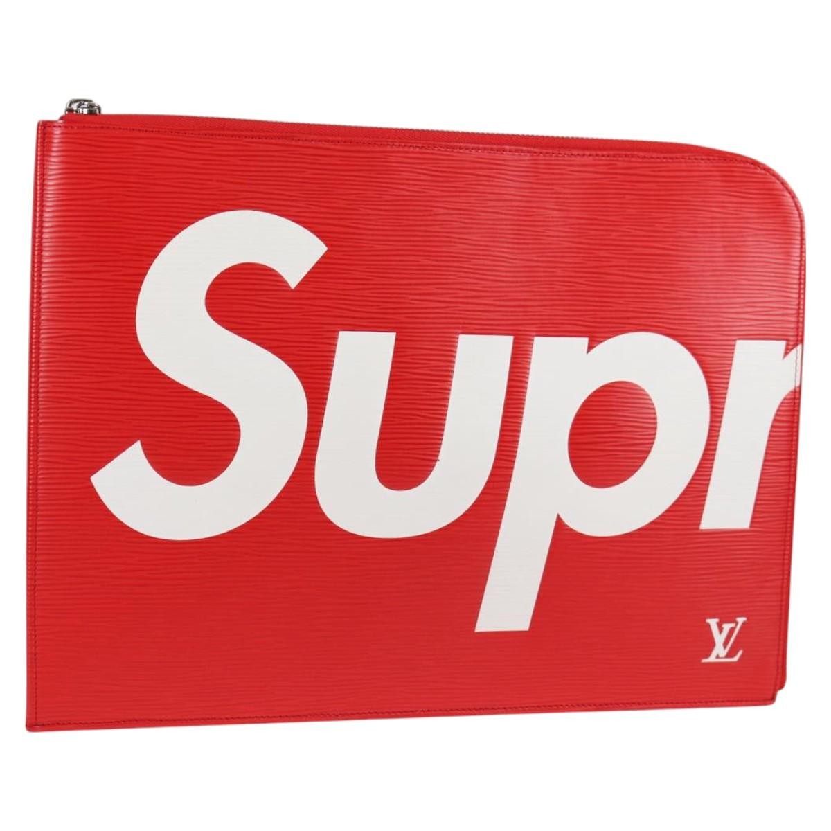 Louis Vuitton Pochette Jour Limited Edition Supreme Epi Leather GM