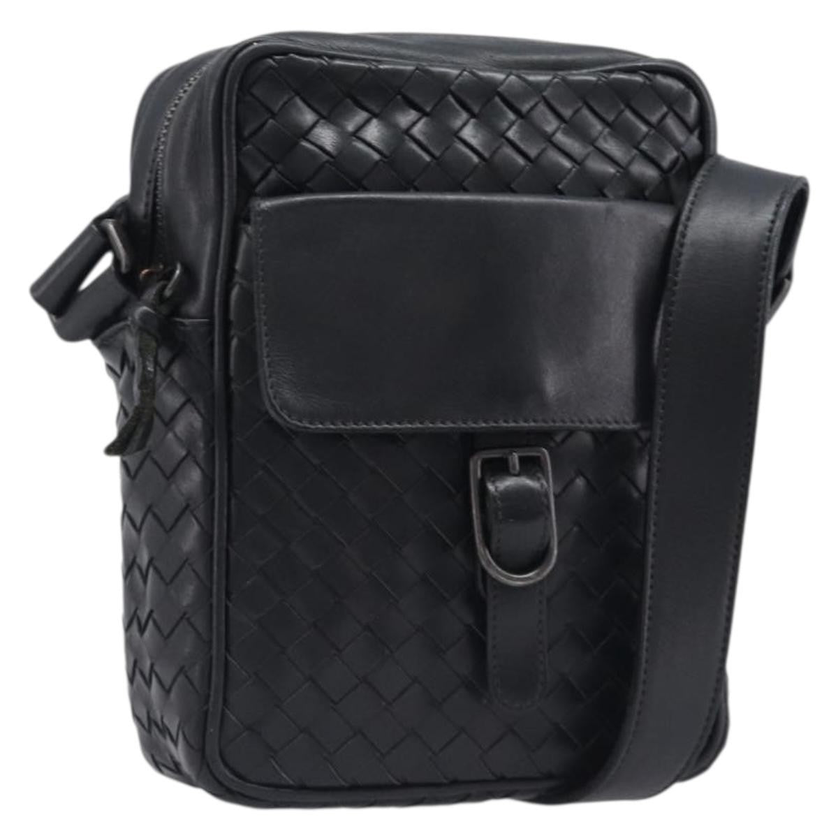 Bottega Veneta Front Pocket Messenger Intrecciato Nappa Mini