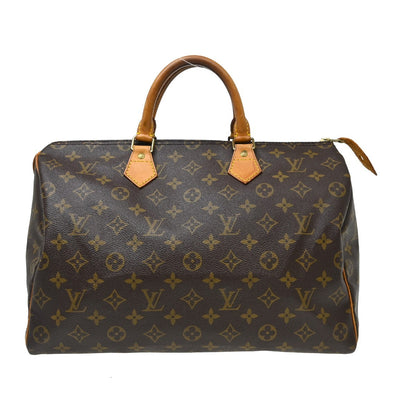 Louis Vuitton Speedy Handbag Monogram Canvas 35