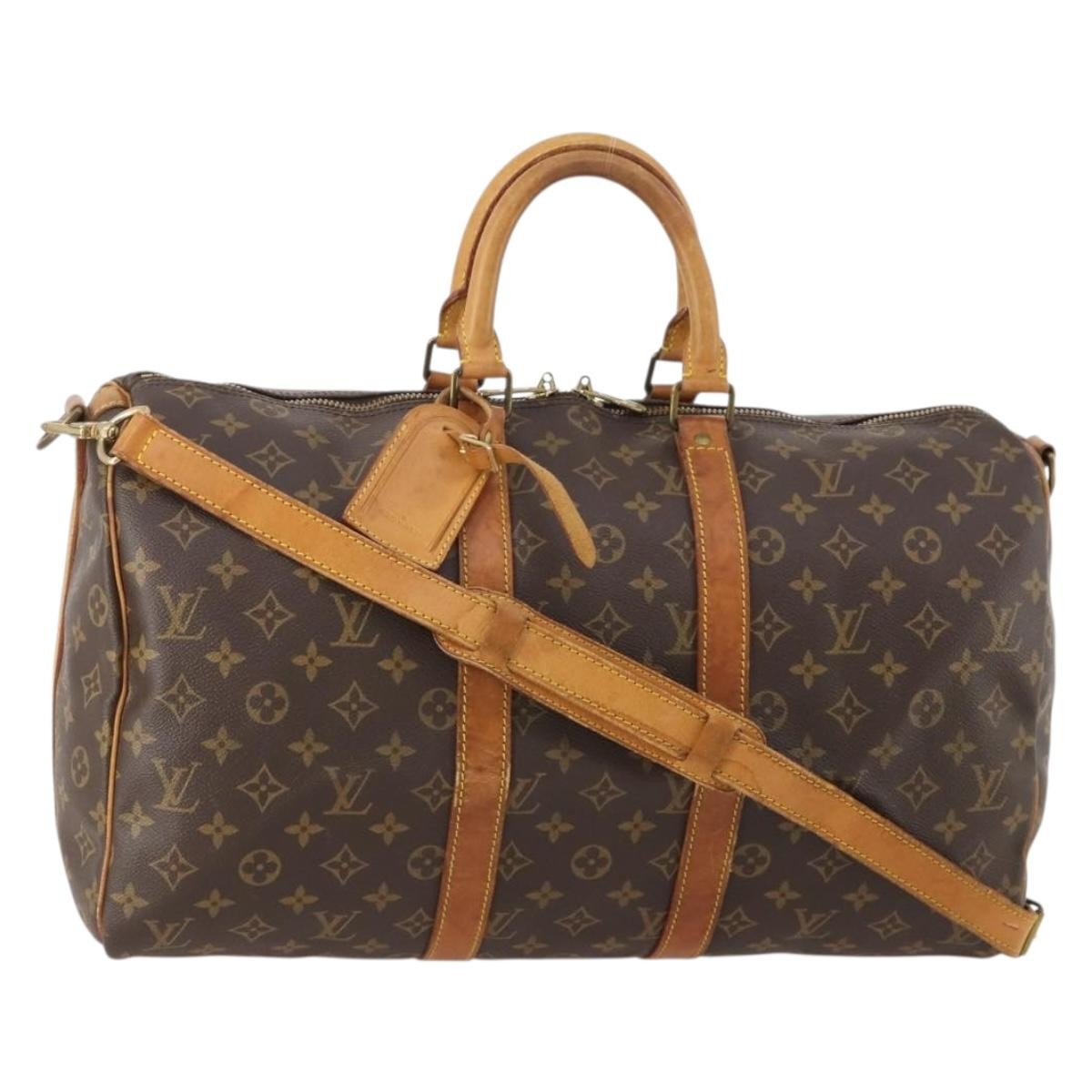 Louis Vuitton Keepall Bandouliere Bag Monogram Canvas 45