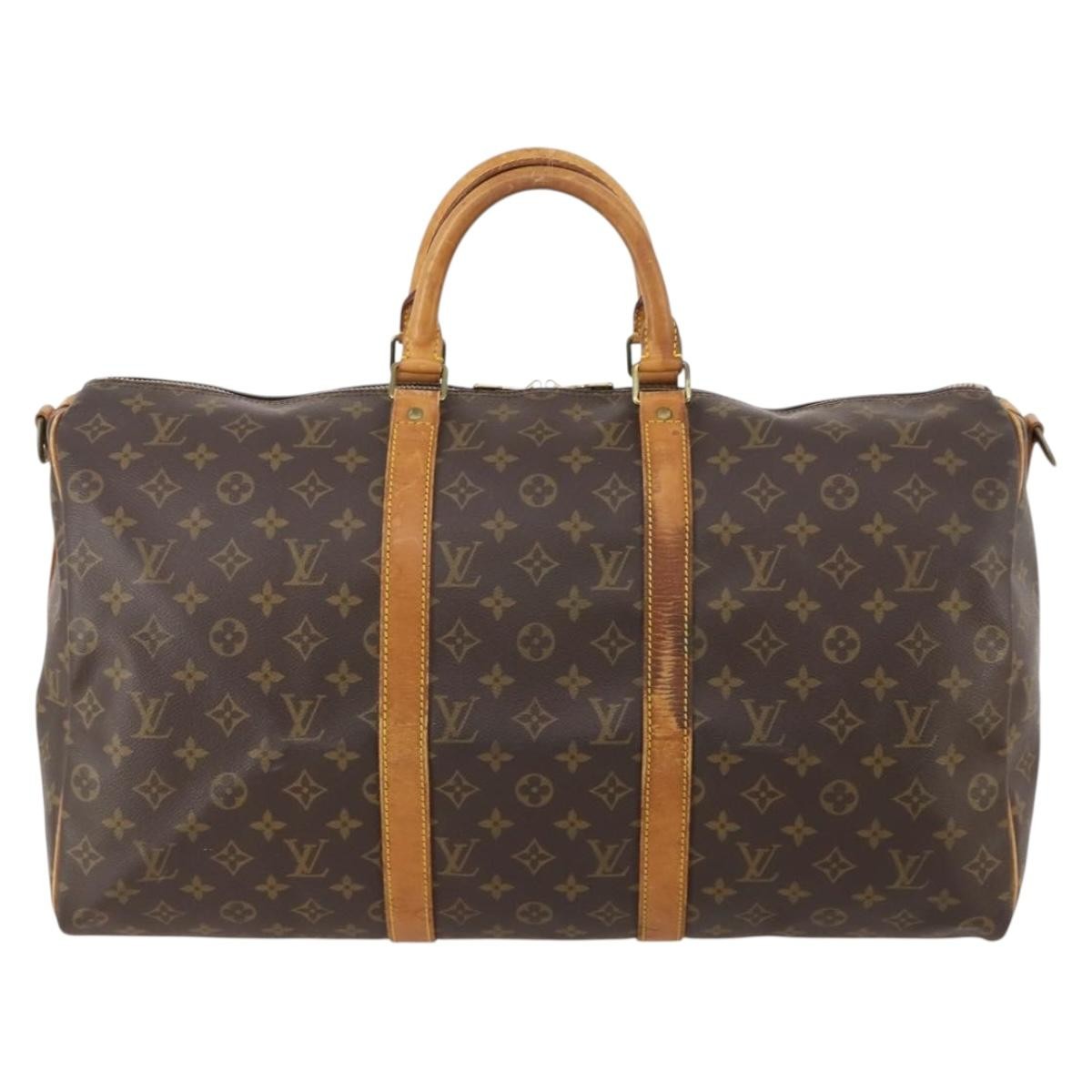 Louis Vuitton Keepall Bandouliere Monogram Canvas 50