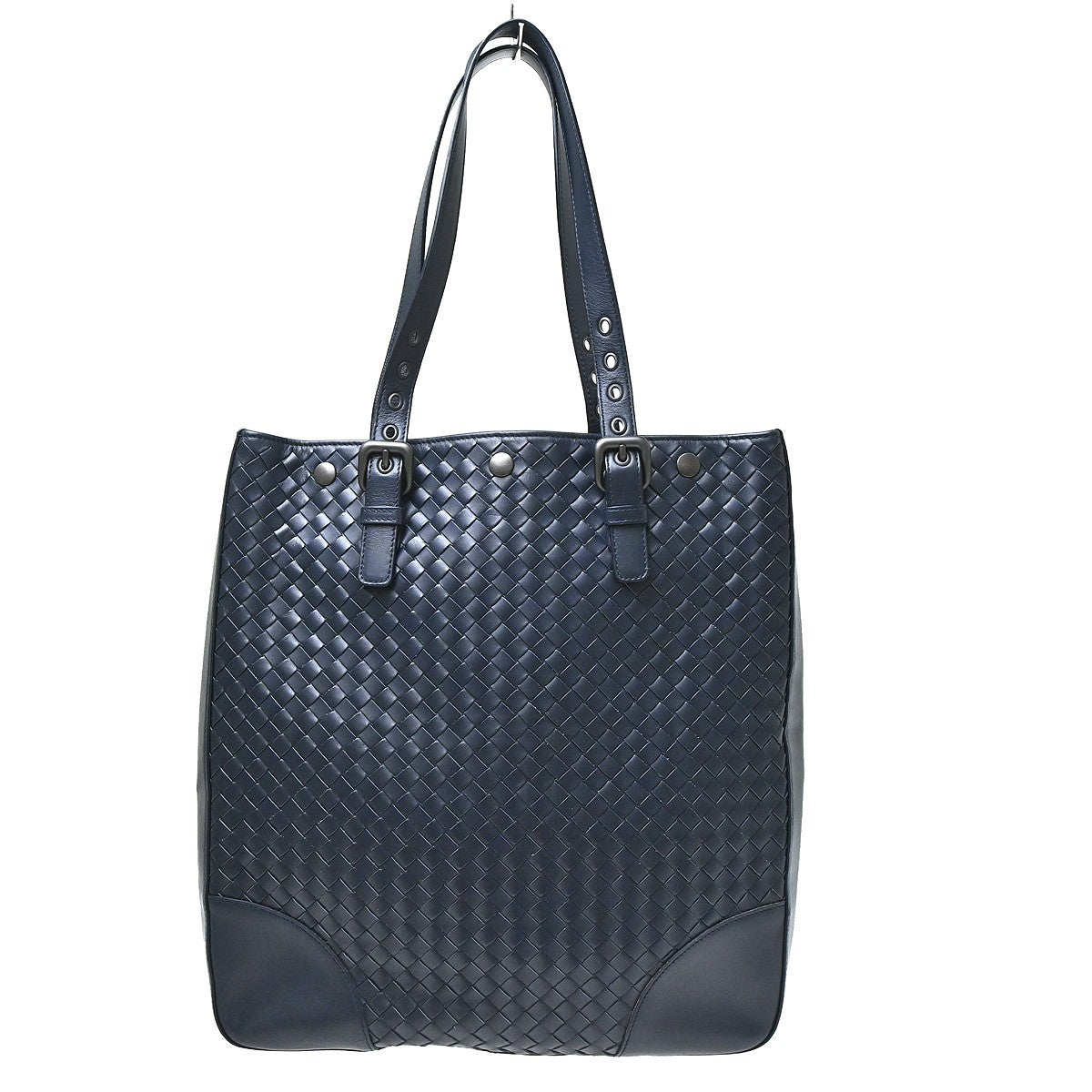 Bottega Veneta Belted Snap Tote Intrecciato Nappa Medium