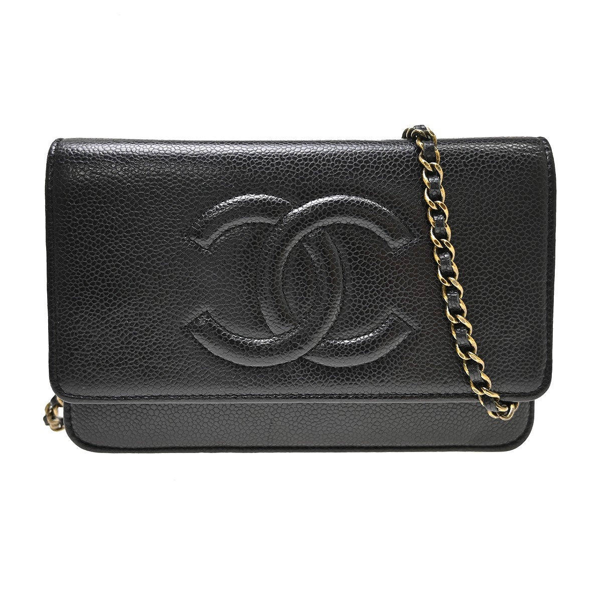 Chanel Wallet on Chain Caviar 19