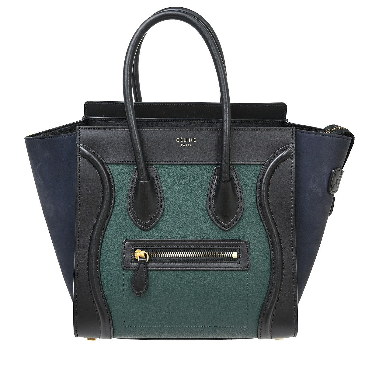 Celine Tricolor Shoulder Luggage Leather Product Image