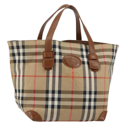 Burberry Vintage Tote Vintage Check Coated Canvas Small