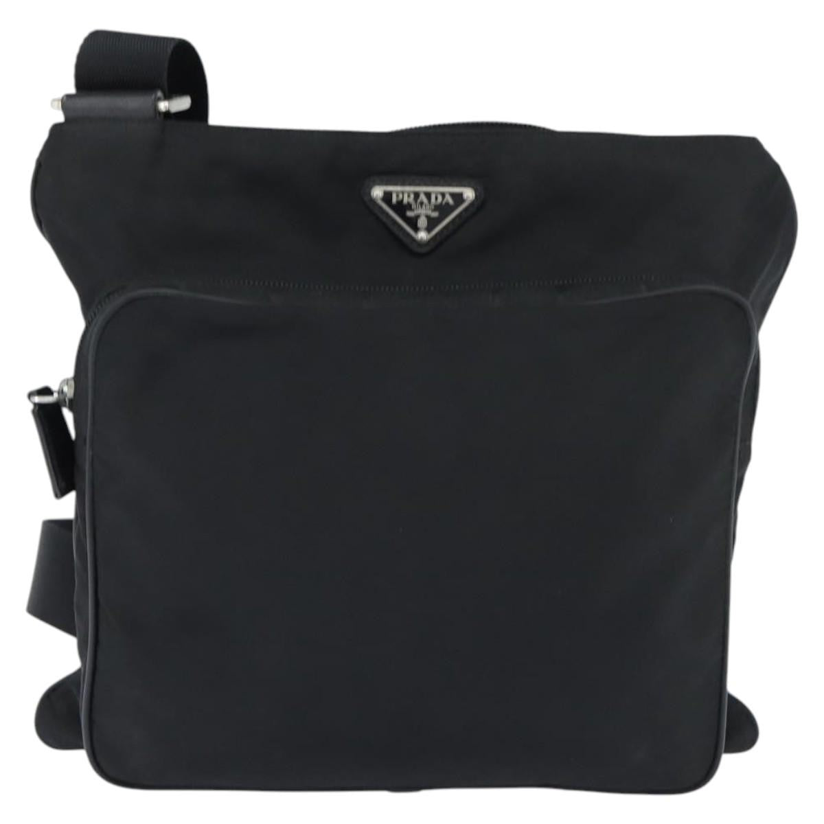 Prada Front Pocket Messenger Bag Tessuto Small