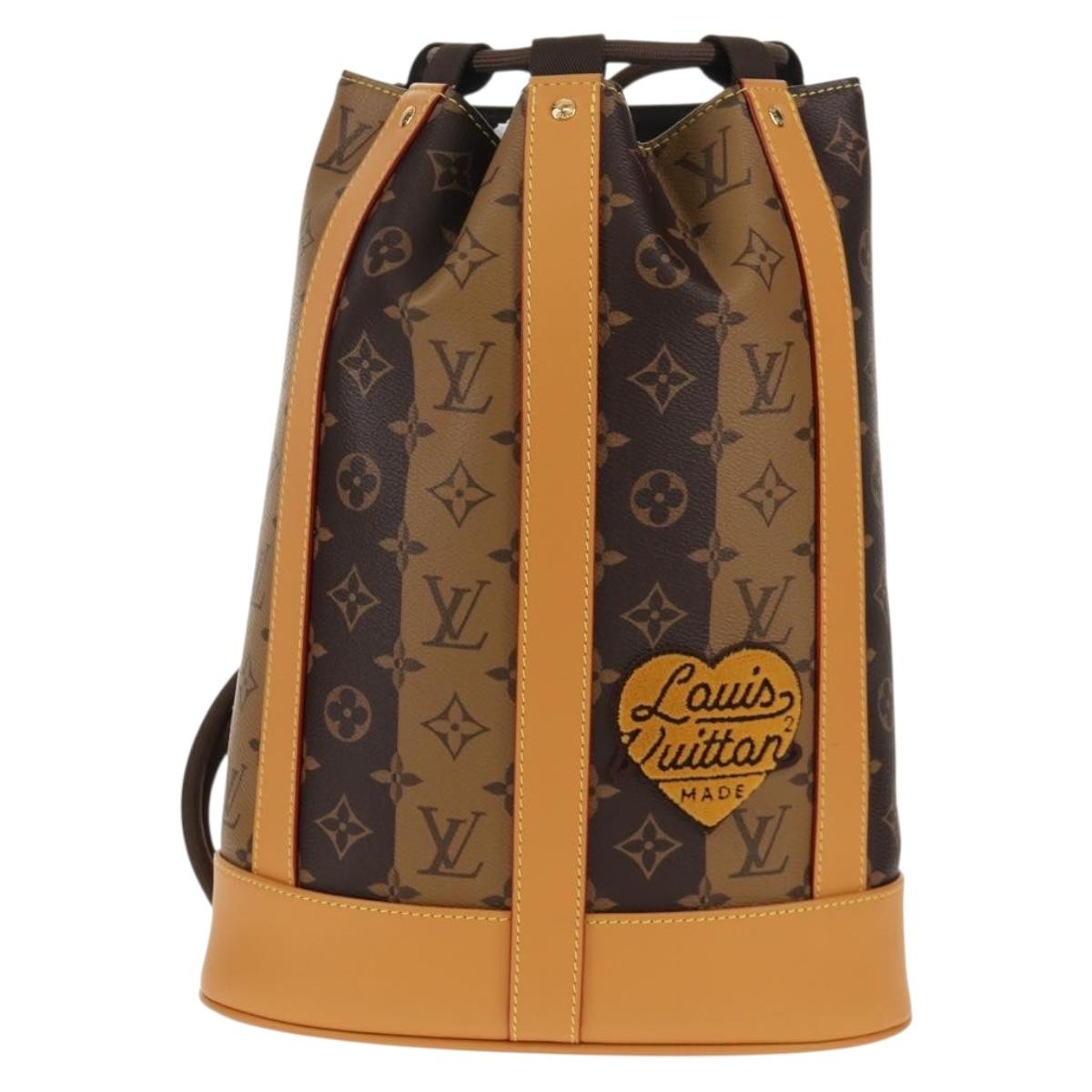 Louis Vuitton Nigo Randonnee Backpack Limited Edition Stripes Monogram Canvas Product Image