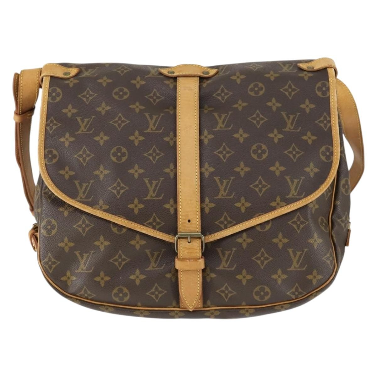 Louis Vuitton Saumur Monogram Canvas 35