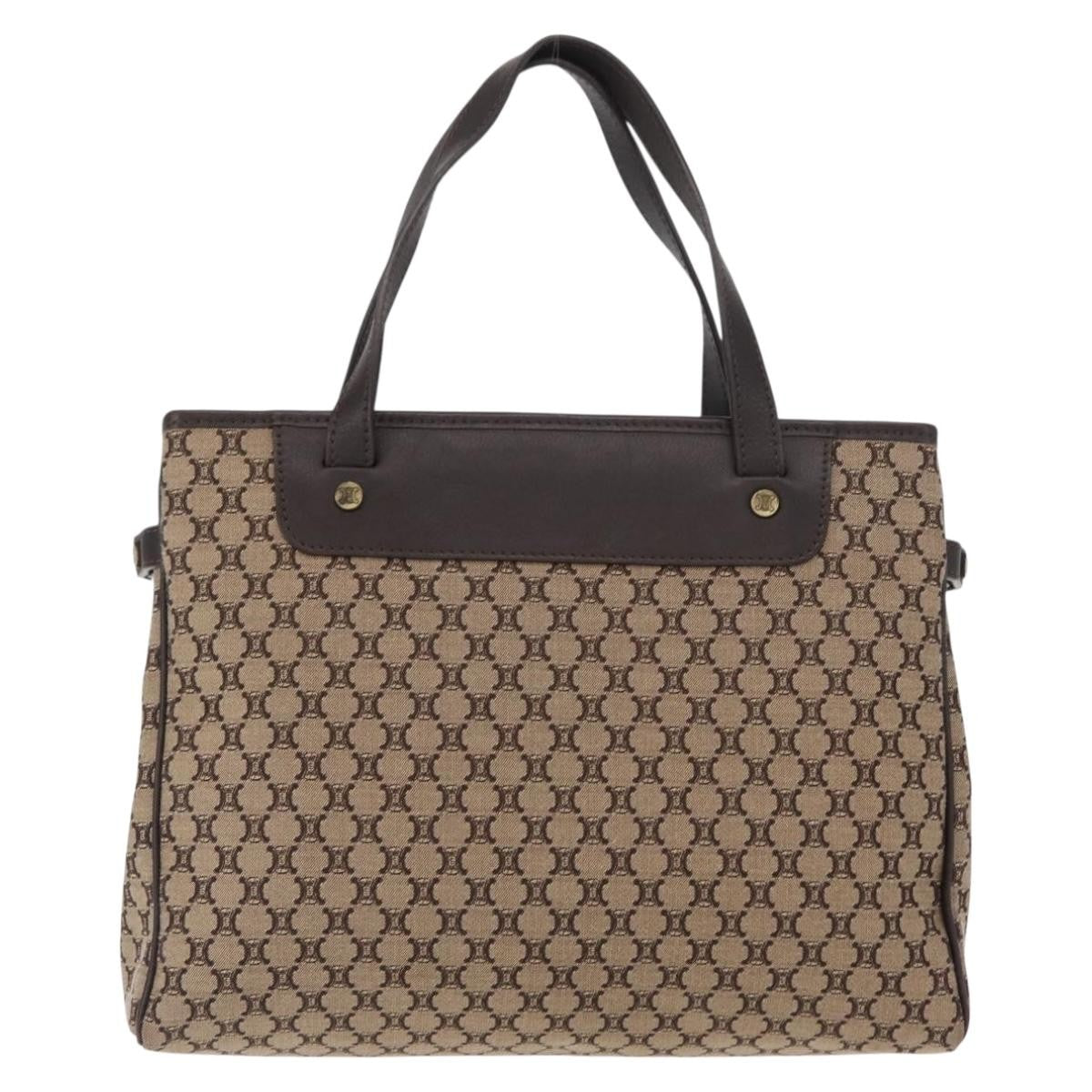 Celine Vintage Macadam Handbag Canvas Product Image