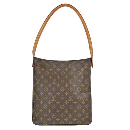 Louis Vuitton Monogram Looping Handbag Monogram Canvas GM