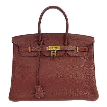 Hermes Birkin Red Togo with Gold Hardware 35